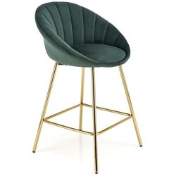 Scaun de bar Halmar H112 (Dark Green/Gold) Thumb