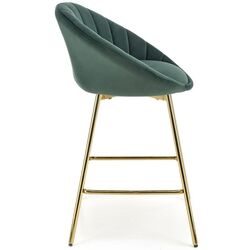 Scaun de bar Halmar H112 (Dark Green/Gold) Thumb