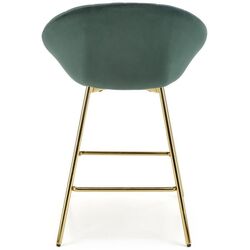 Scaun de bar Halmar H112 (Dark Green/Gold) Thumb