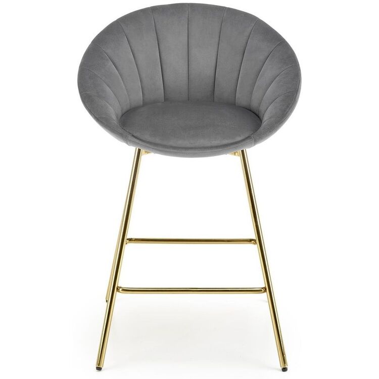 Барный стул Halmar H112 (Grey/Gold)