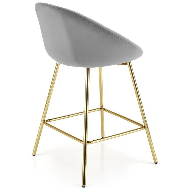 Барный стул Halmar H112 (Grey/Gold)
