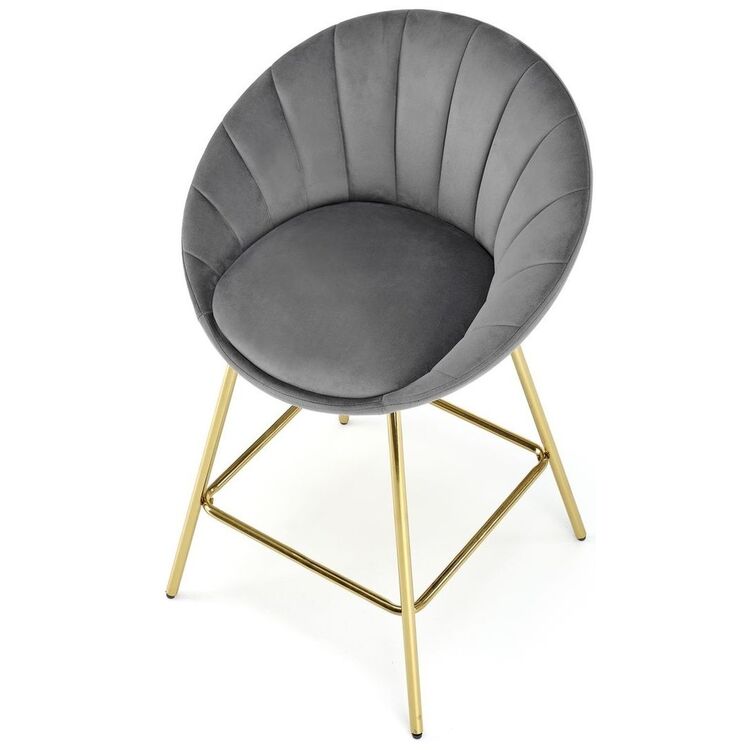 Барный стул Halmar H112 (Grey/Gold)