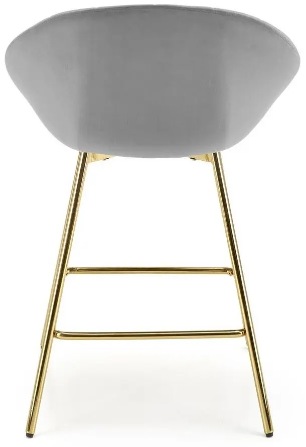 Scaun de bar Halmar H112 (Grey/Gold)