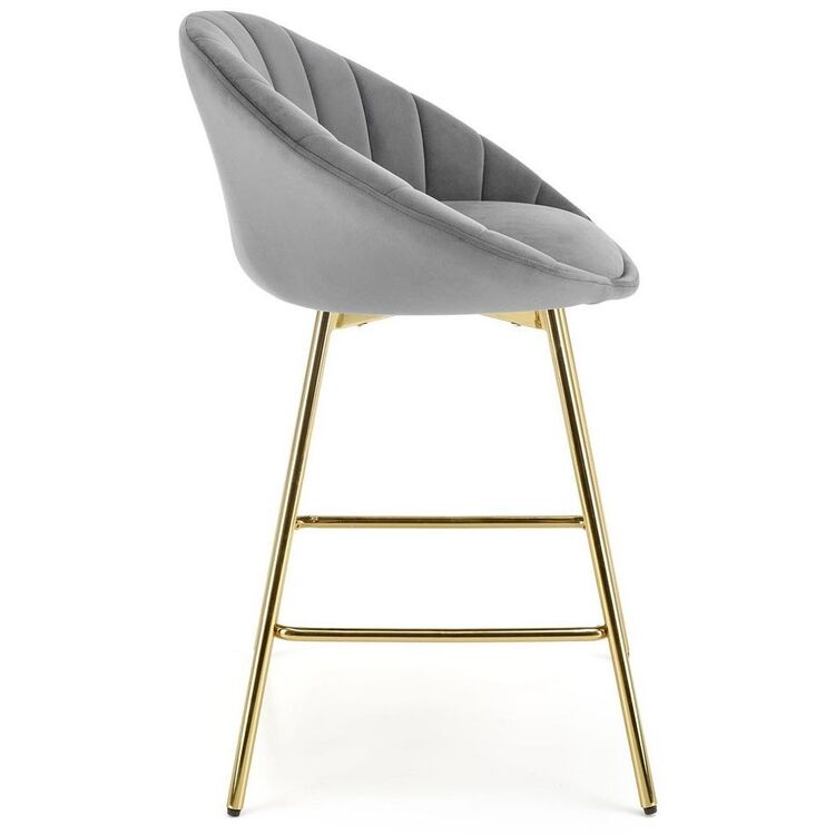 Барный стул Halmar H112 (Grey/Gold)