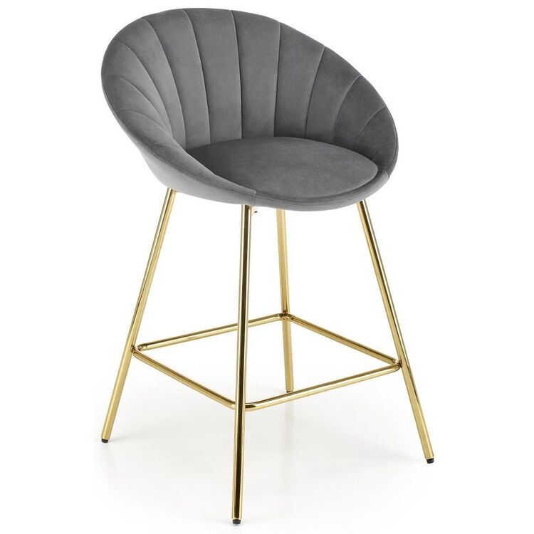 Барный стул Halmar H112 (Grey/Gold)