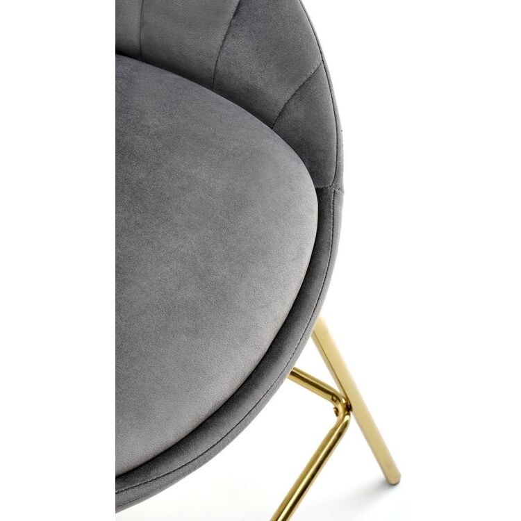 Барный стул Halmar H112 (Grey/Gold)