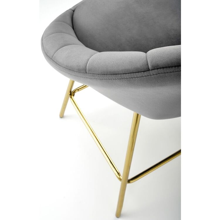 Барный стул Halmar H112 (Grey/Gold)