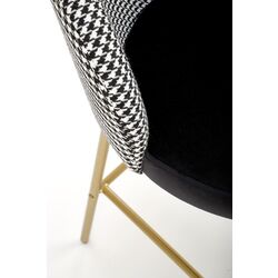 Барный стул Halmar H113 (Black/White/Gold) Thumb