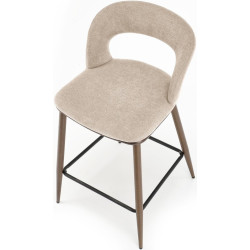 Scaun de bar Halmar H114 (Beige/Walnut) Thumb
