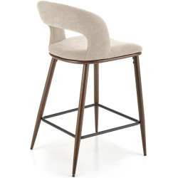 Scaun de bar Halmar H114 (Beige/Walnut) Thumb