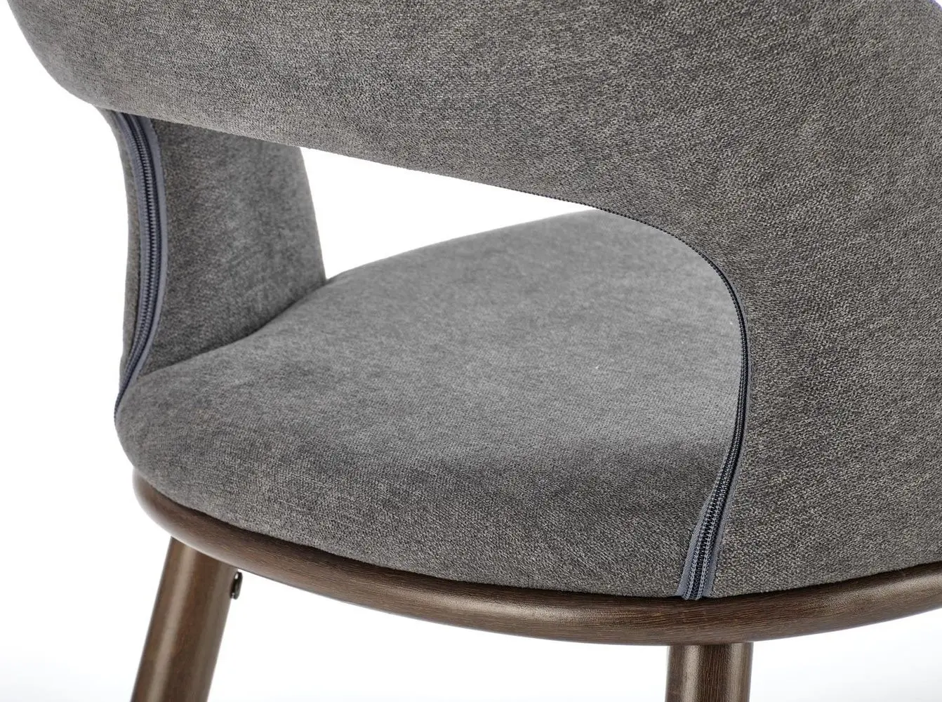 Барный стул Halmar H114 (Gray/Walnut)