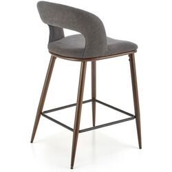 Барный стул Halmar H114 (Gray/Walnut) Thumb