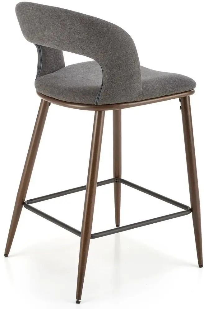 Барный стул Halmar H114 (Gray/Walnut)