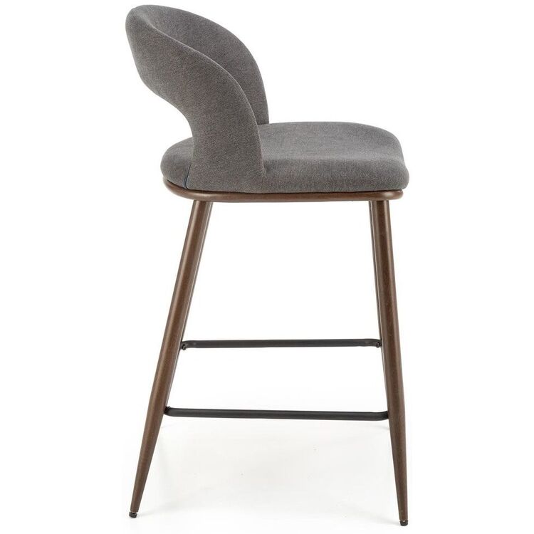 Барный стул Halmar H114 (Gray/Walnut)