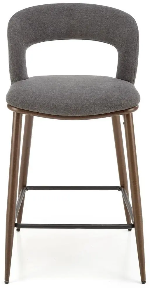 Барный стул Halmar H114 (Gray/Walnut)