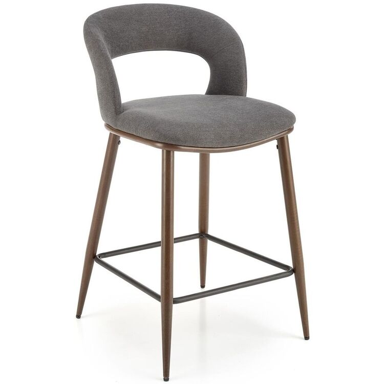 Барный стул Halmar H114 (Gray/Walnut)