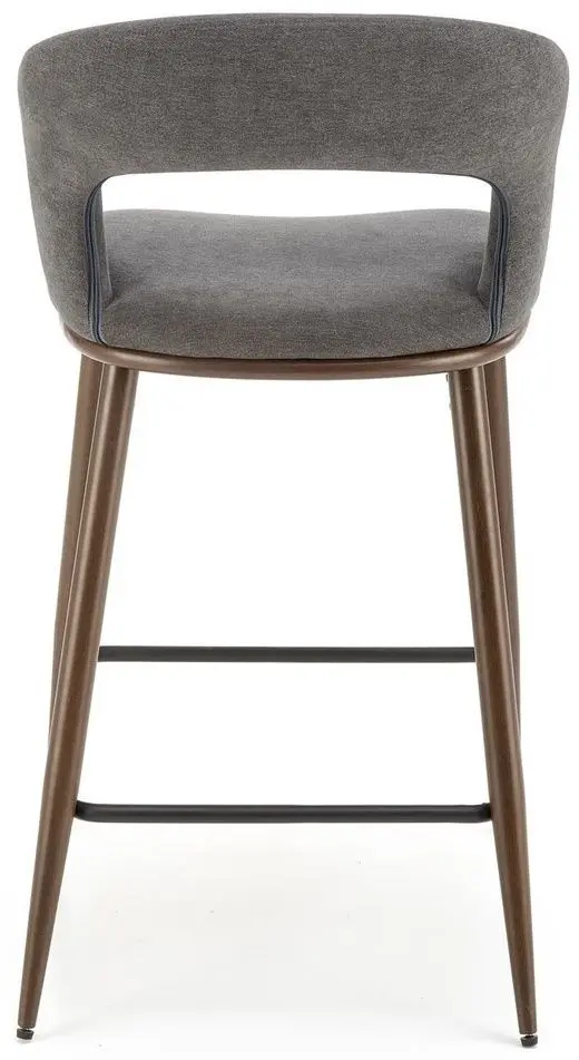 Барный стул Halmar H114 (Gray/Walnut)