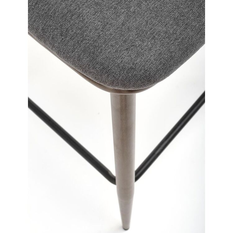 Барный стул Halmar H114 (Gray/Walnut)