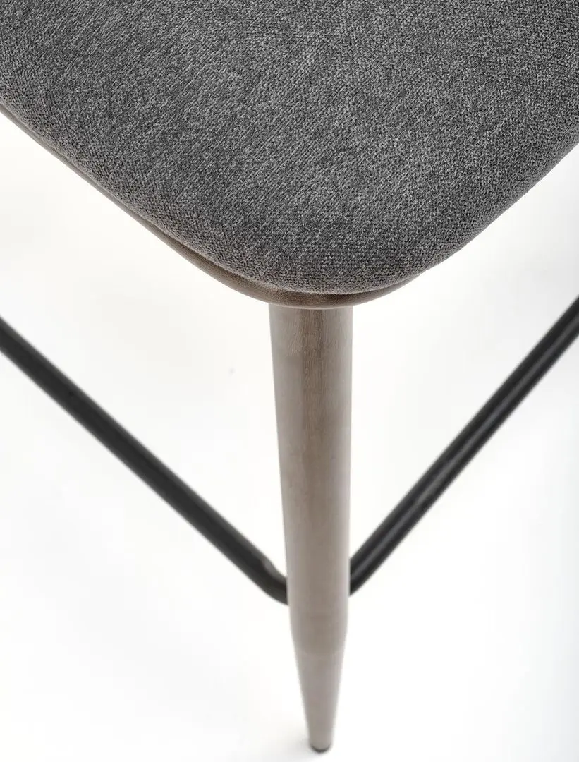 Барный стул Halmar H114 (Gray/Walnut)