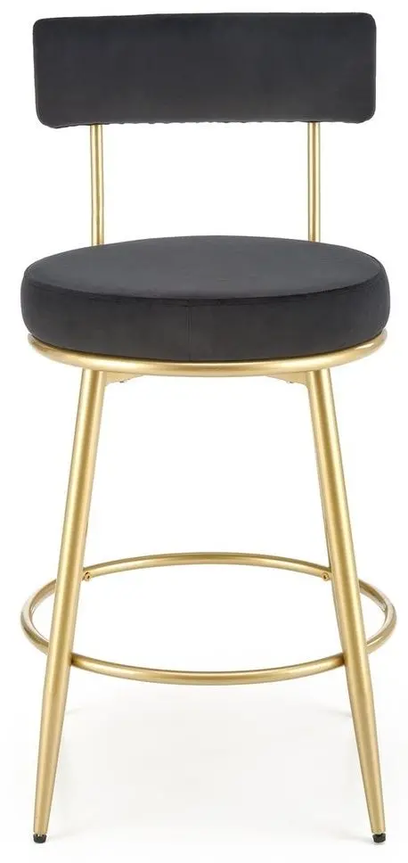 Барный стул Halmar H115 (Black/Gold) - 5