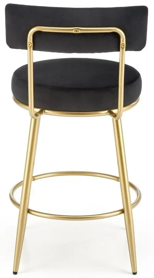 Барный стул Halmar H115 (Black/Gold) - 7