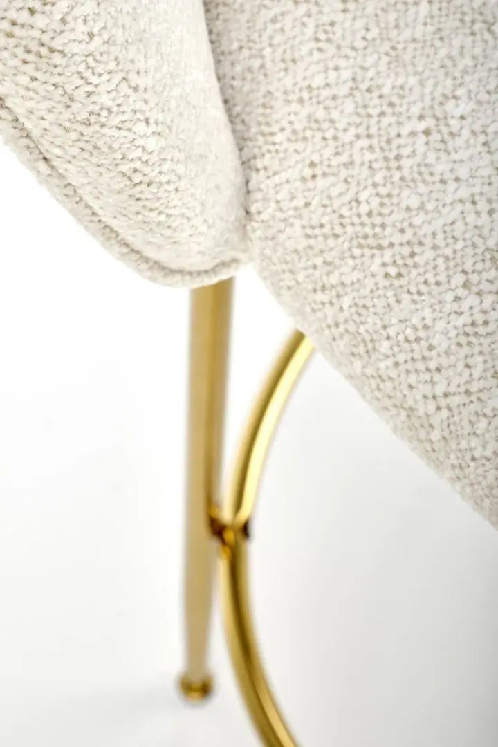 Scaun de bar Halmar H116 (Cream/Gold)
