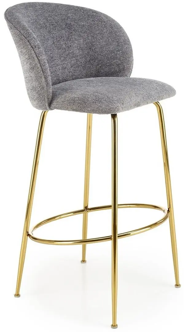 Scaun bar Halmar H116 (Gray/Gold)