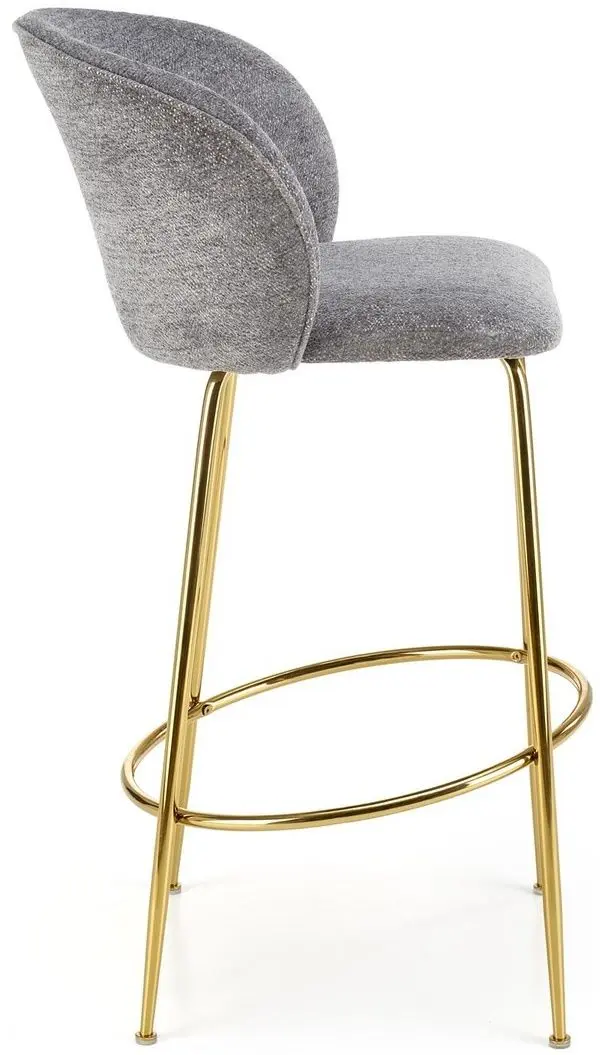 Scaun bar Halmar H116 (Gray/Gold)