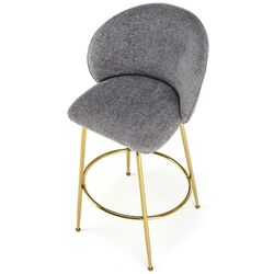 Scaun bar Halmar H116 (Gray/Gold) Thumb