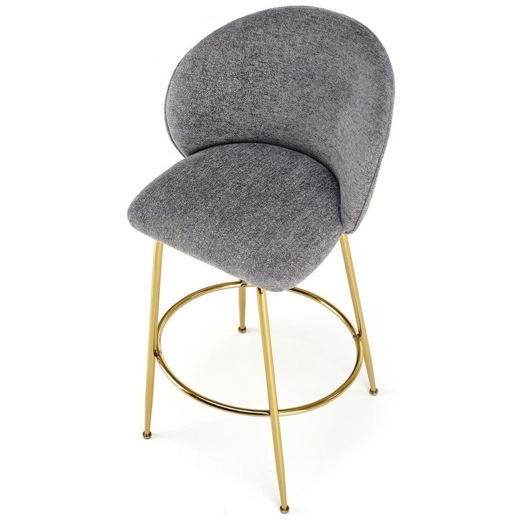 Scaun bar Halmar H116 (Gray/Gold)