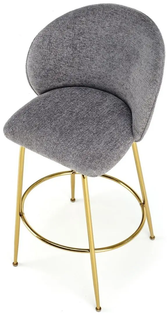 Scaun bar Halmar H116 (Gray/Gold)
