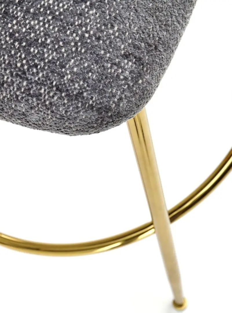 Scaun bar Halmar H116 (Gray/Gold)