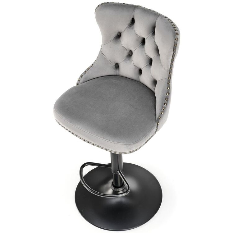 Scaun de bar Halmar H117 (Gray/Black)