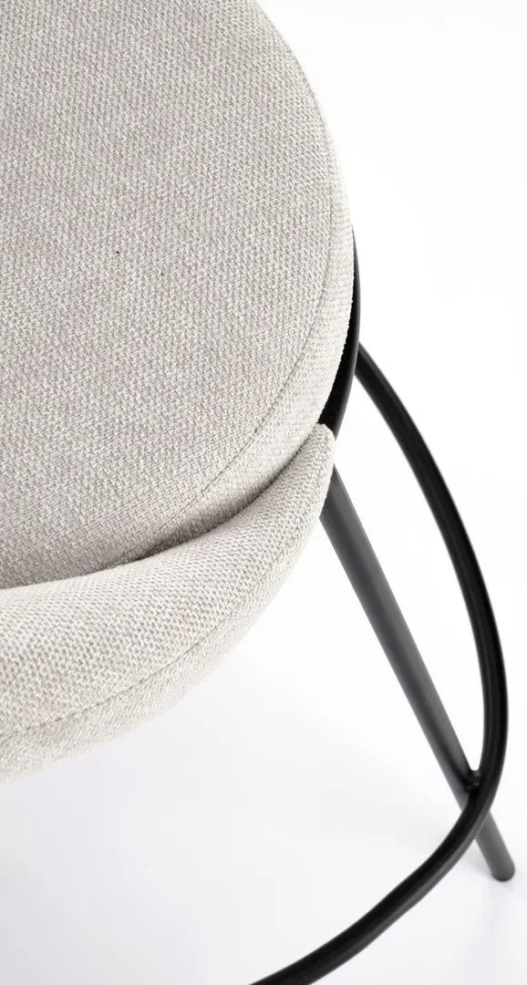 Scaun de bar Halmar H118 (Beige/Black)