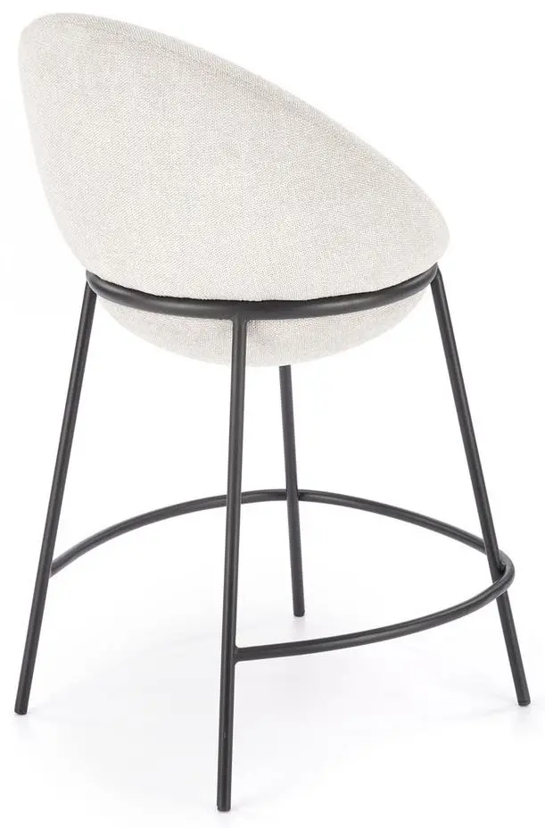 Scaun de bar Halmar H118 (Beige/Black)