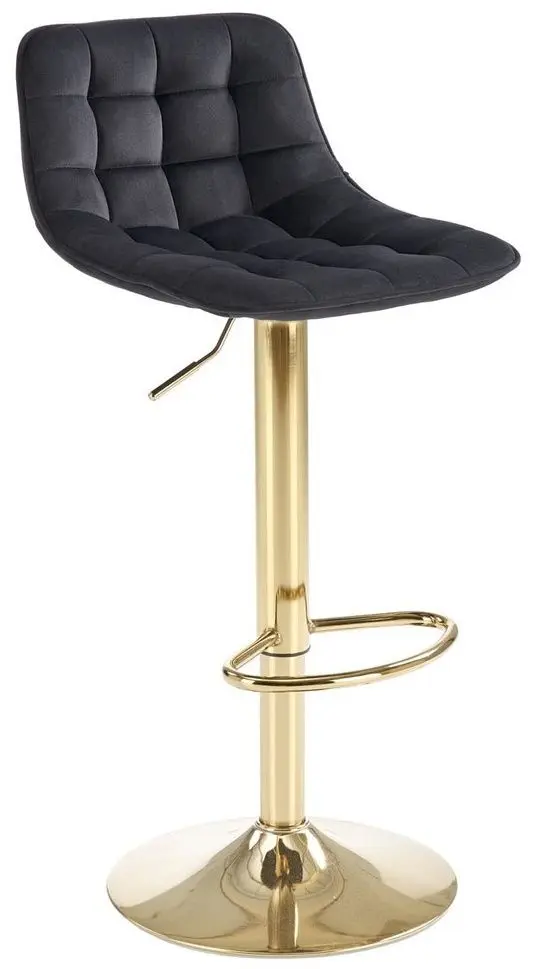 Барный стул Halmar H120 (Black/Gold)