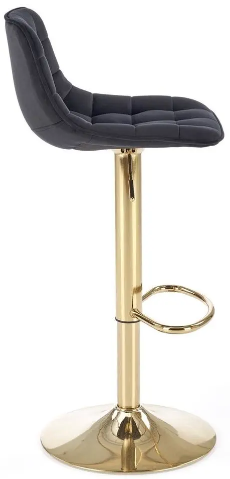 Барный стул Halmar H120 (Black/Gold)