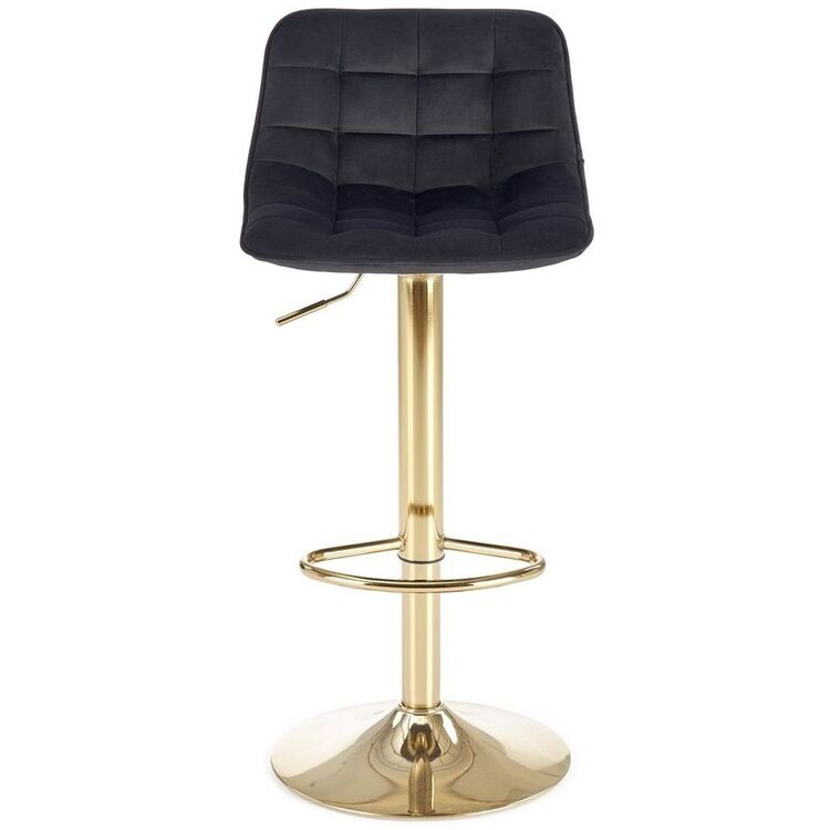 Scaun de bar Halmar H120 (Black/Gold)