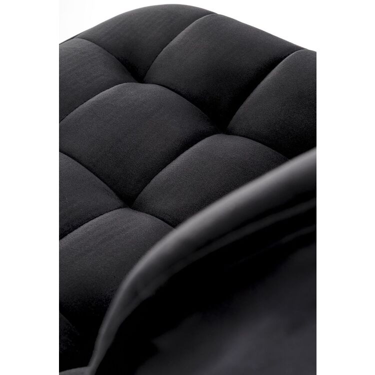 Scaun de bar Halmar H120 (Black/Gold)