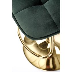 Scaun de bar Halmar H120 (Dark Green/Gold) Thumb