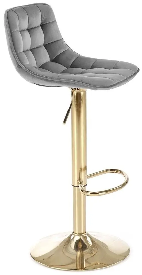 Барный стул Halmar H120 (Dark Grey/Gold)