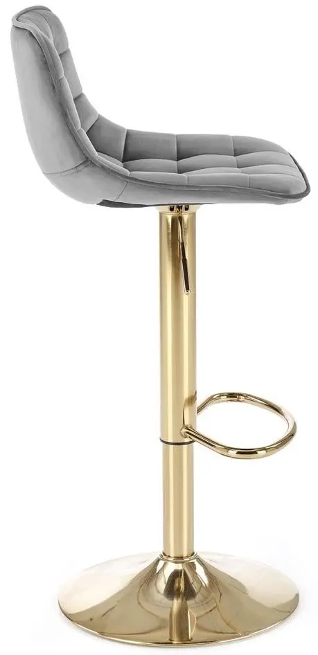 Барный стул Halmar H120 (Dark Grey/Gold)