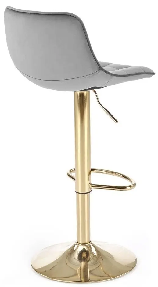 Барный стул Halmar H120 (Dark Grey/Gold)