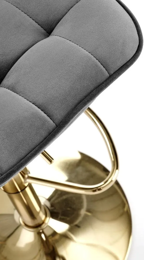 Барный стул Halmar H120 (Dark Grey/Gold)