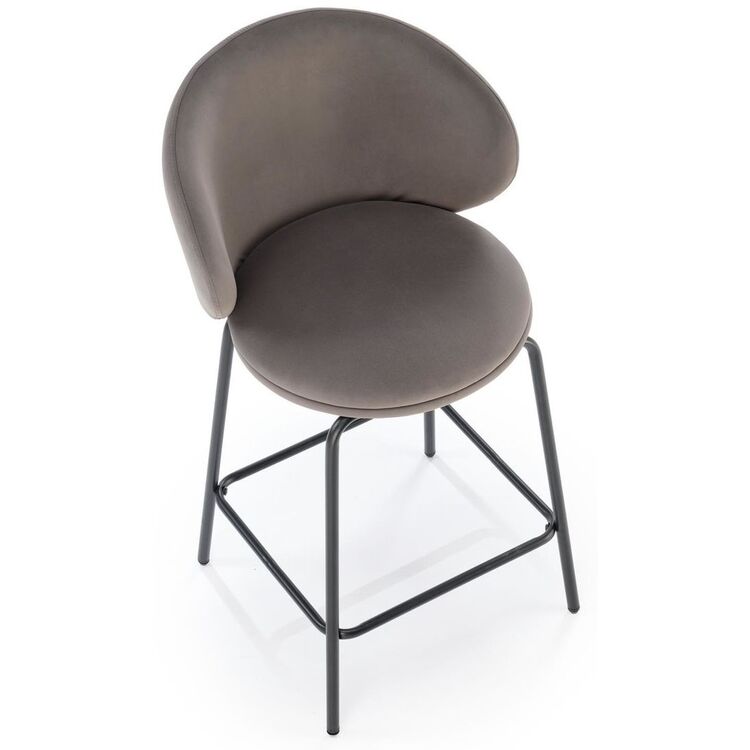 Scaun de bar Halmar H121 (Grey/Black)