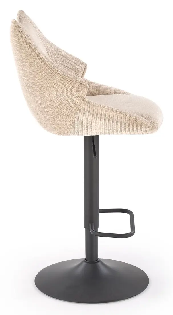 Scaun de bar Halmar H122 (Beige/Black)