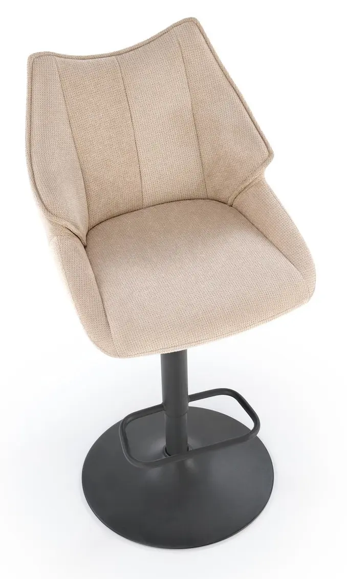 Scaun de bar Halmar H122 (Beige/Black)