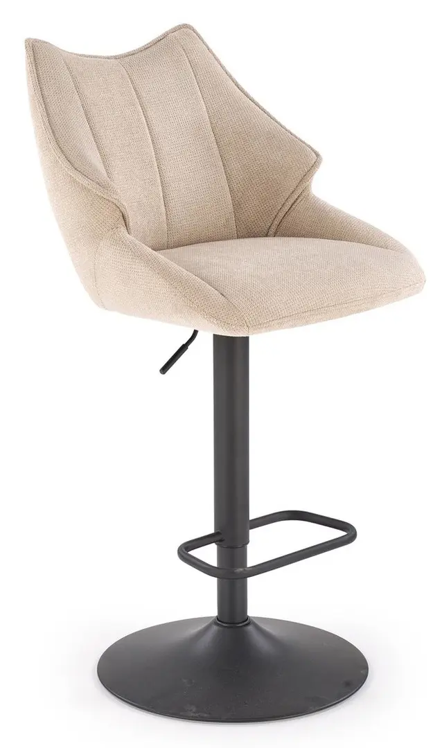 Scaun de bar Halmar H122 (Beige/Black)