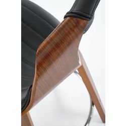 Scaun de bar Halmar H123 (Black/Walnut) Thumb