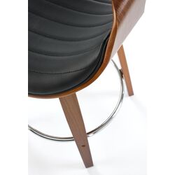 Scaun de bar Halmar H123 (Black/Walnut) Thumb
